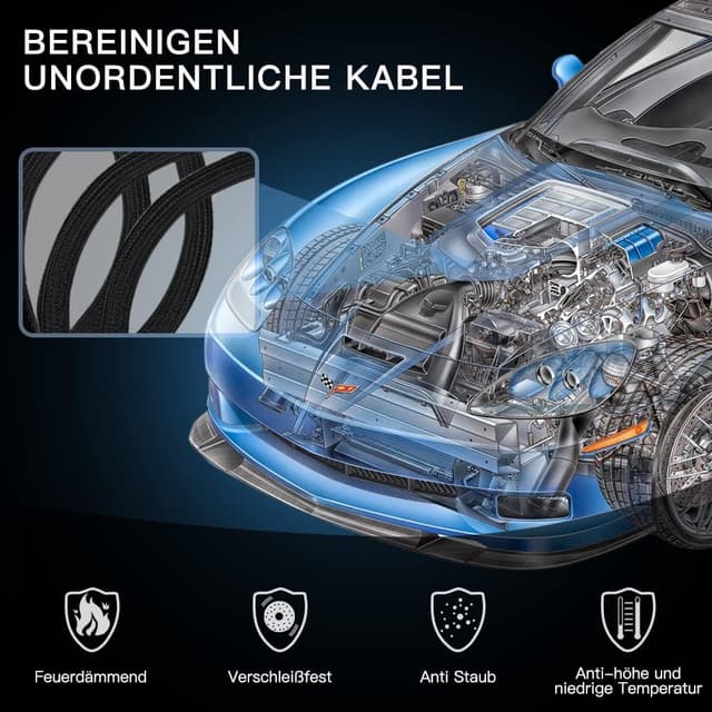 Thumbnail 1 de AGPTEK Kabelschlauch 2m selbstschließend