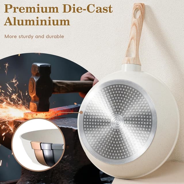 Thumbnail 5 de SODAY 12-Pc Non-Stick Cookware Set ⚙