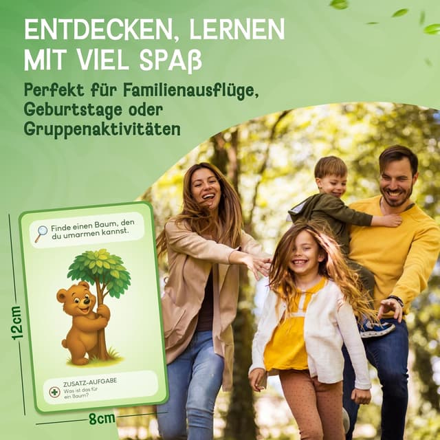 Thumbnail 4 de LIKARTO Entdeckerkarten 55 Karten für Kinder