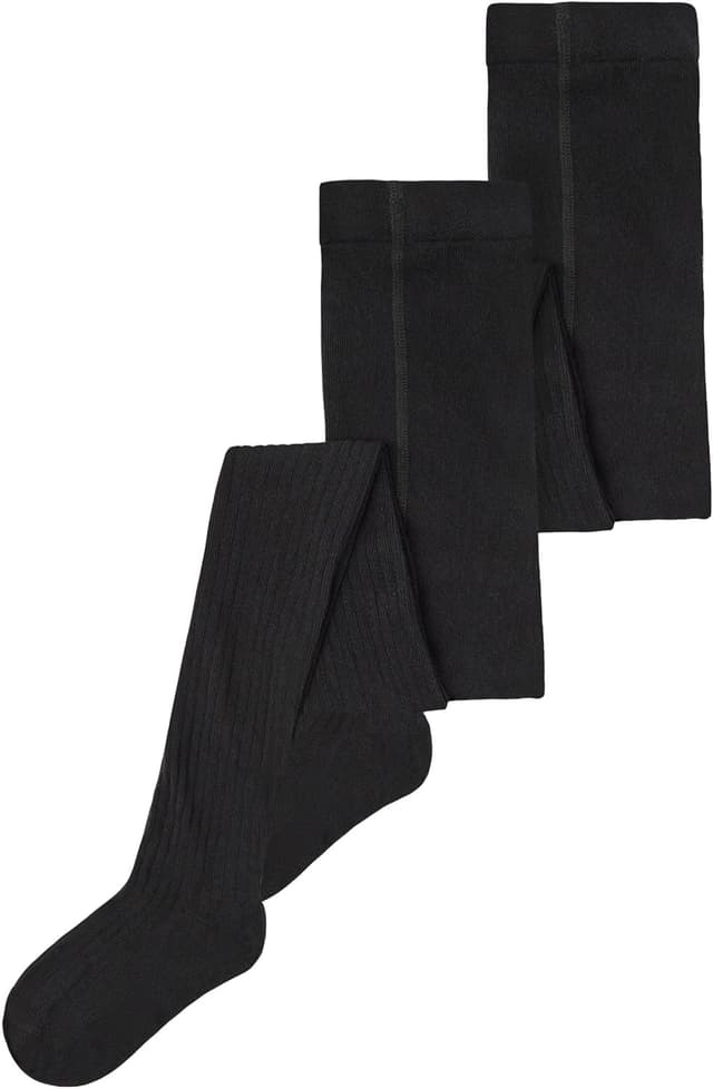 Detalle de NAME IT child Strumpfhose im 2er-Pack (Unisex) aus Baumwolle mit Elasthan-Anteil