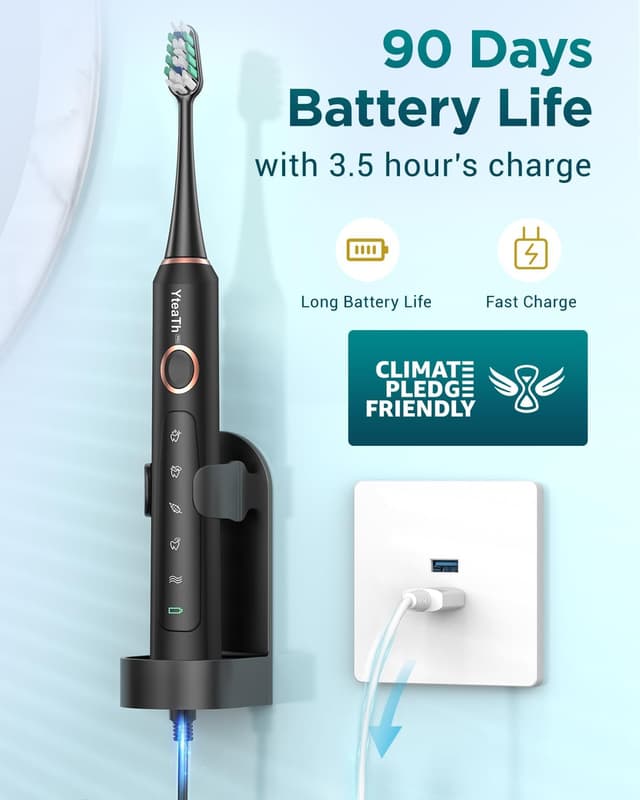 Detalle 2 de Sonic Electric Toothbrush 8 heads 🪥