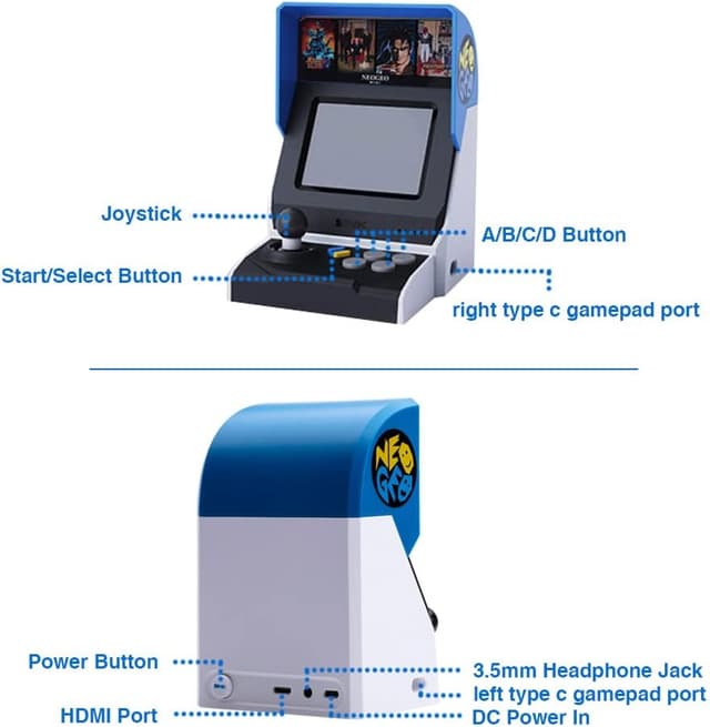 Thumbnail 4 de NEOGEO Mini Arcade édition Internationale 40 jeux