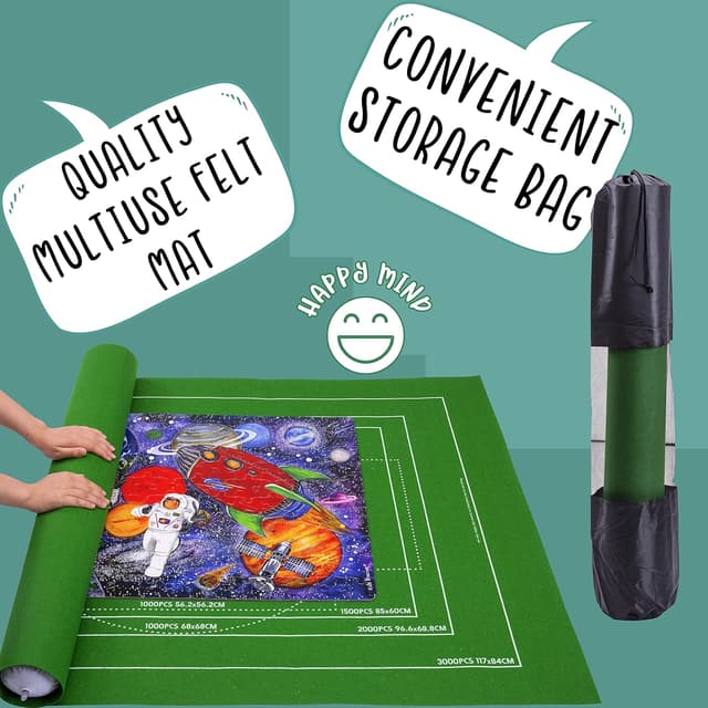 Thumbnail 4 de Jaques of London Jigsaw Roll Mat 3000-piece 🧩