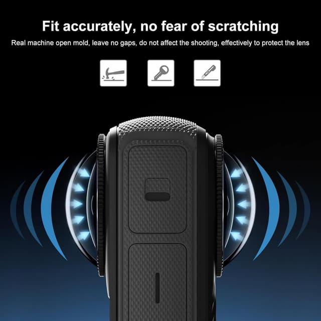 Detalle 2 de PULUZ Linsenschutz für Insta360 X4