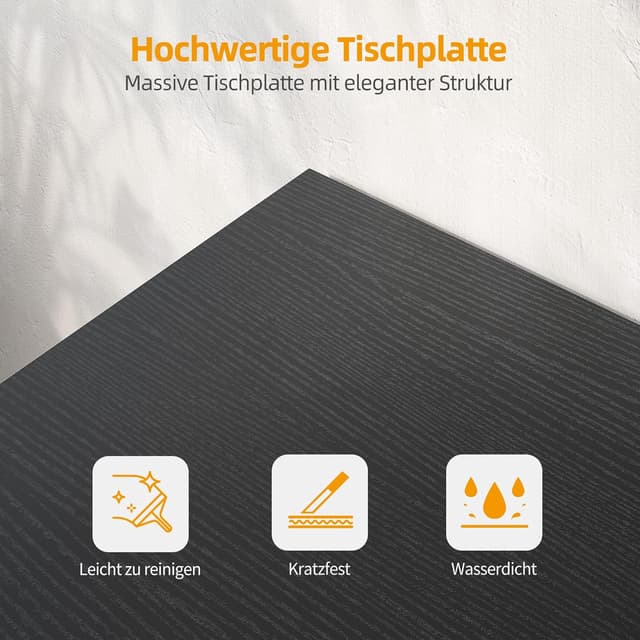 Thumbnail 6 de BEXEVUE Scrivania ad angolo a L reversibile 100x70 cm con ripiani portaoggetti