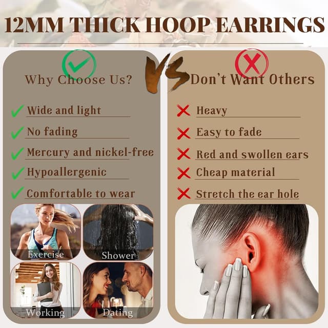 Thumbnail 5 de Senteria Creolen Silber 925 50 mm