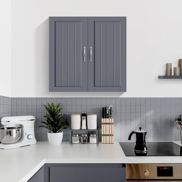 Detalle 2 de Yaheetech mobiletto bagno 60 x 30 x 60 cm