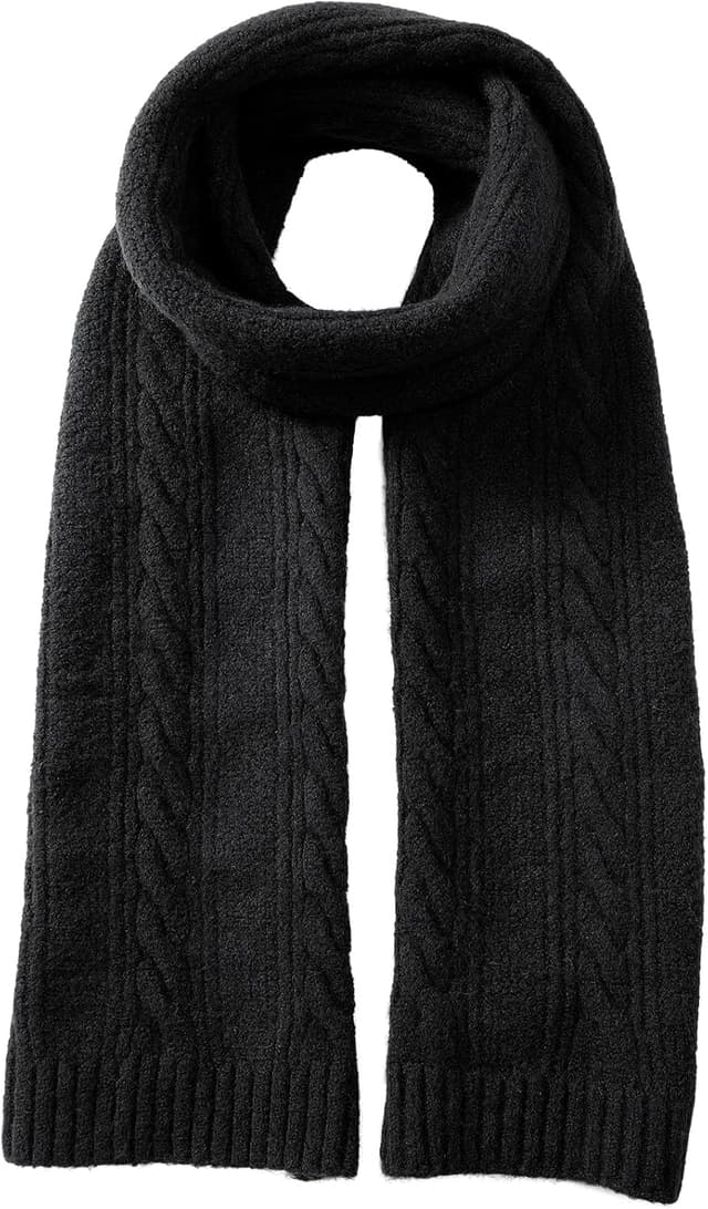 Imagen de Tavaleu Winter Scarf for Women Cable Knit Cashmere Wool Wrap 🧣 en OfertitasTOP