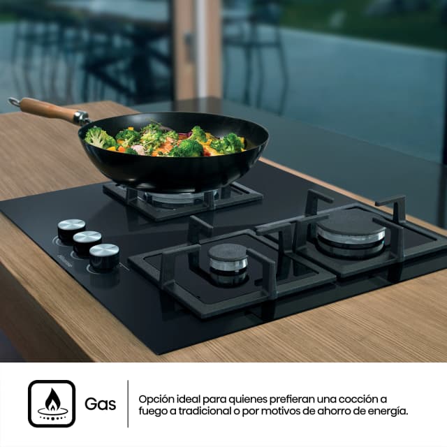 Thumbnail 5 de Hisense GG633B placa de gas 3 quemadores