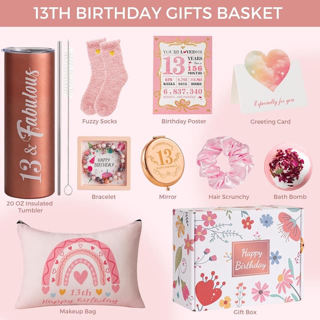 Thumbnail 3 de 13th Birthday Pamper Hamper for Teen Girl