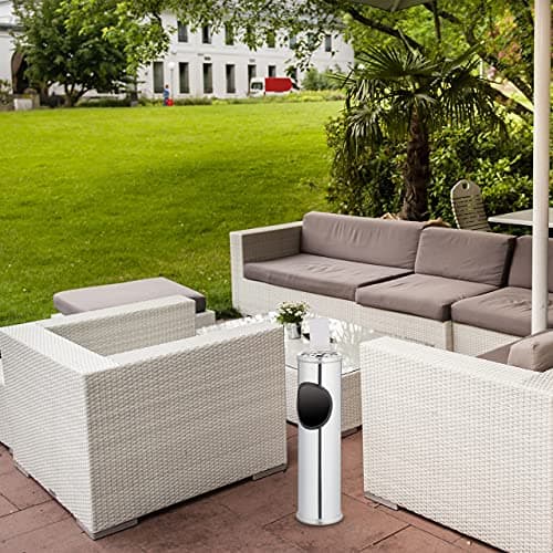 Thumbnail 1 de Relaxdays Acero Inoxidable cenicero de pie 52,5 cm