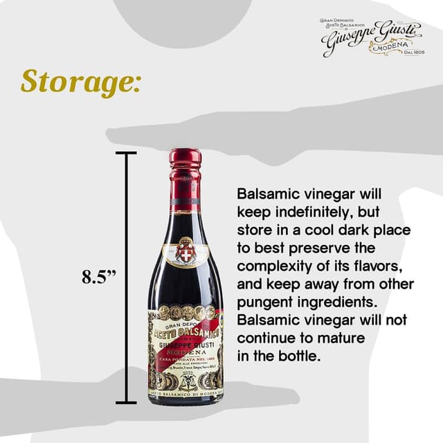 Thumbnail 7 de Giuseppe Giusti Aceto Balsámico Riserva Banda Rossa 🍇 250g