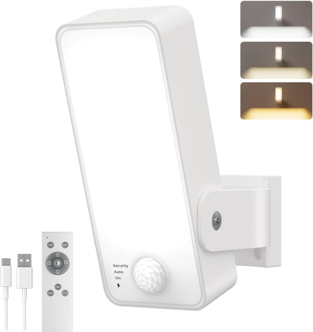 Detalle de FULNIX Lampada esterna con PIR 10.000 mAh