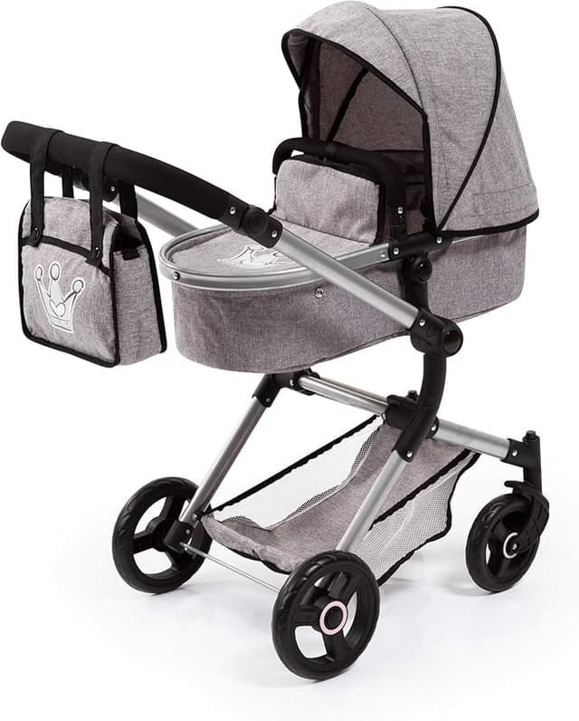 Detalle de Bayer Design 18410Aa Cochecito Neo Vario plegable, gris