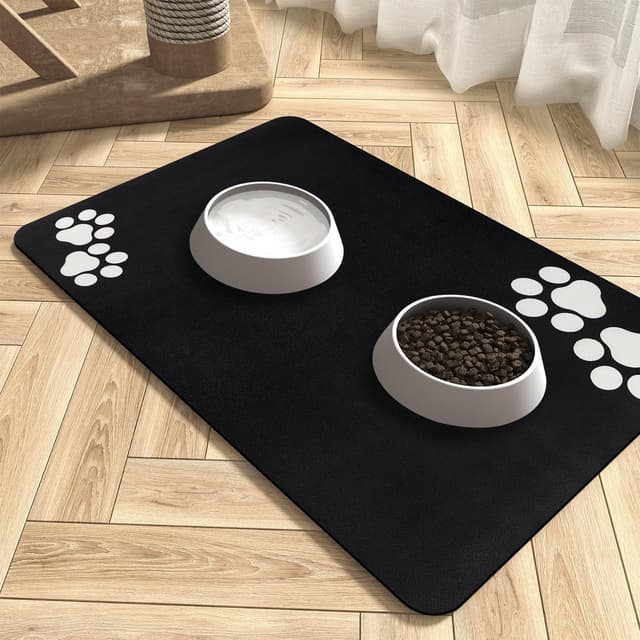Thumbnail 1 de YOKUPOTAC Absorbent Dog Bowl Mat 60 x 40 cm