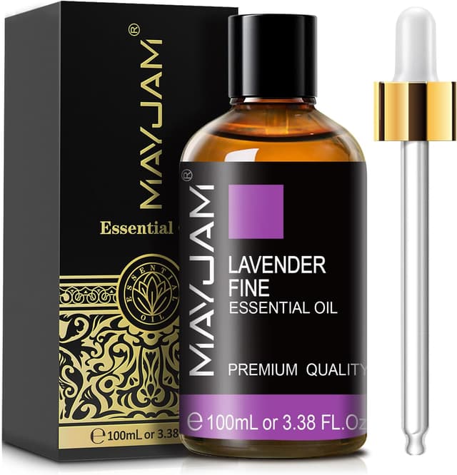 Detalle de Lavender essential oil 100ml for aromatherapy