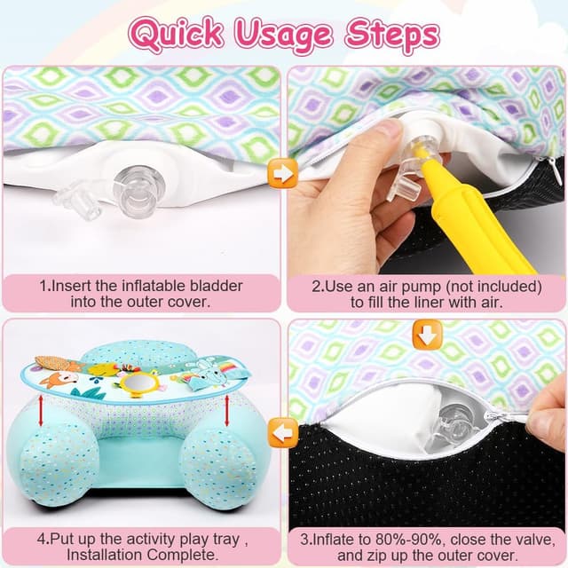 Thumbnail 3 de Alaoo Inflatable Baby Chair 3-36 Months