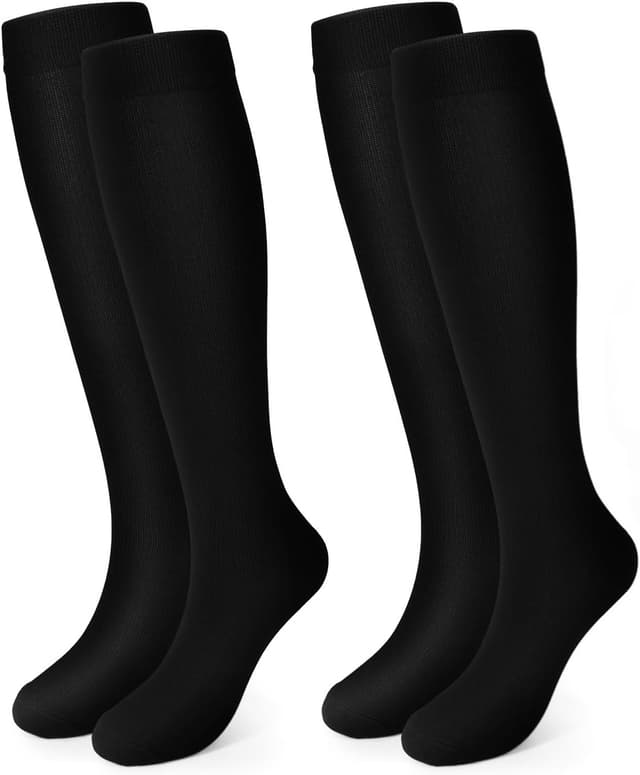 Detalle de Pnosnesy Compression Socks (15–20 mmHg) – moisture-wicking, unisex support for running, athletics and travel (2–7 pairs)