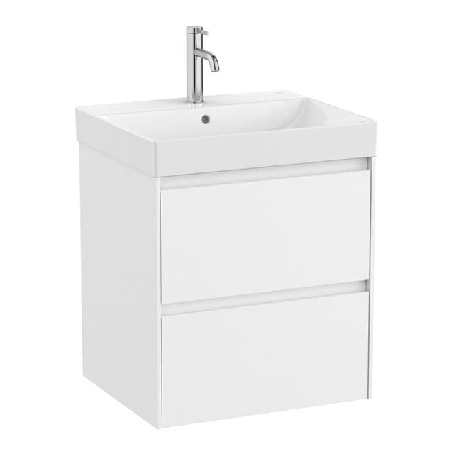 Detalle de Roca Ona mueble baño 2 cajones 1 lavabo