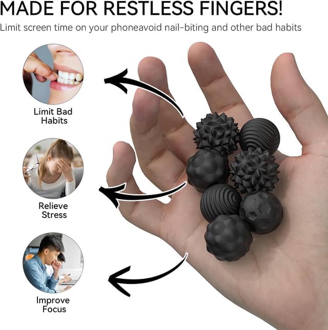 Thumbnail 5 de AotBlcer Billes Anti-Stress Magnétiques 8