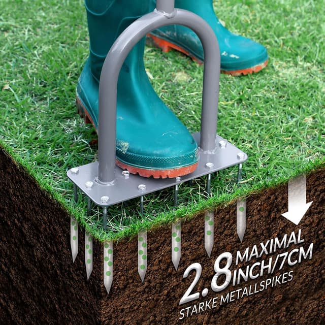 Detalle de Walensee Rasenbelüfter mit 15 Spikes