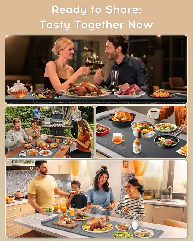 Thumbnail 5 de LBOLHZO Warming Mat 36x16 🍽️