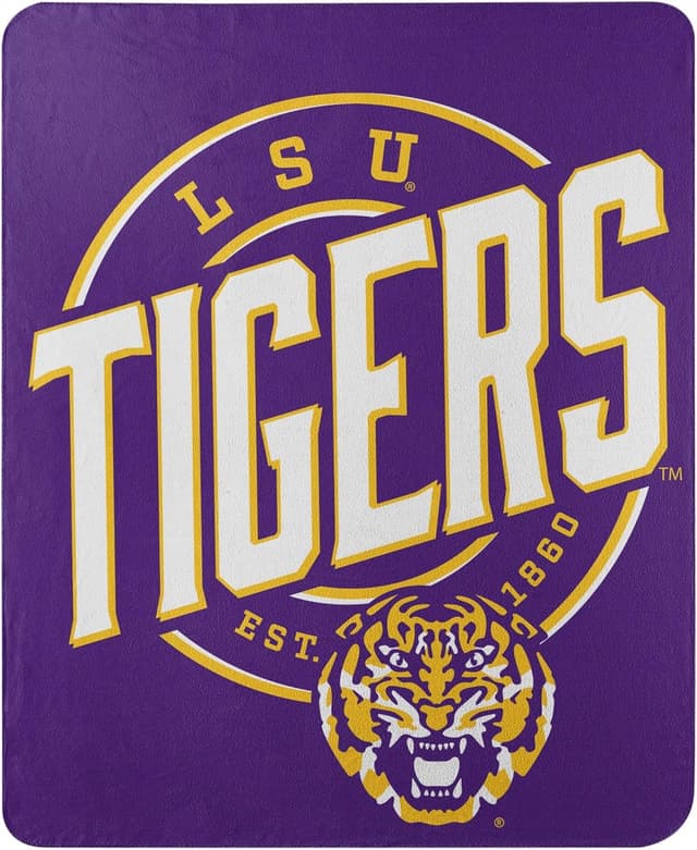 Detalle de Northwest NCAA Unisex Fleece Throw Blanket (50" x 60")