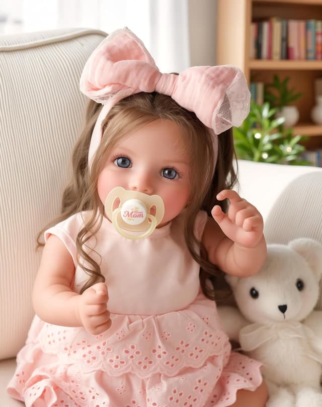 Detalle 2 de BABESIDE Dara Reborn Baby Doll 20 in