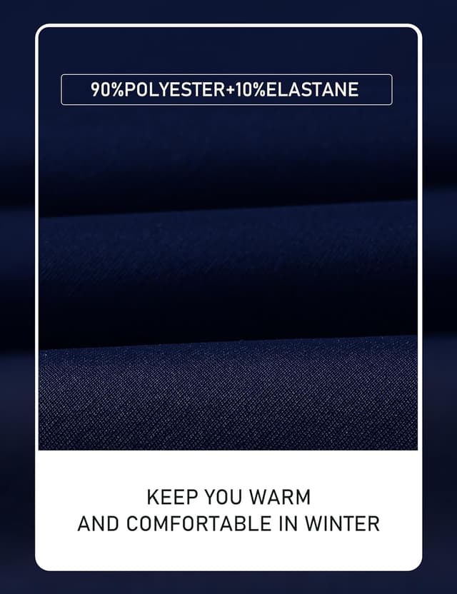 Thumbnail 5 de Veste polaire à capuche MoFiz pour homme en sherpa, fermeture éclair et poches zippées (M-3XL)