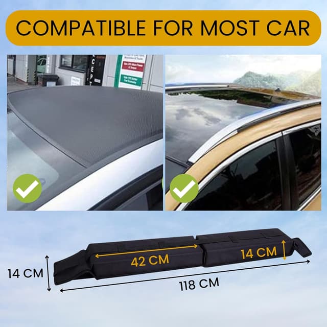 Thumbnail 3 de Barras de Techo Suaves plegables para coche 📦