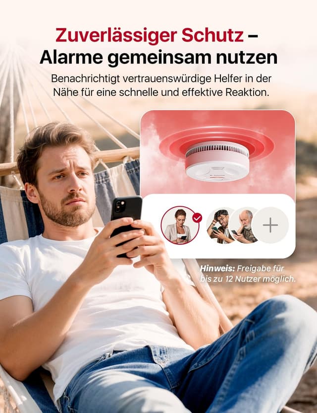 Thumbnail 6 de X-Sense SD11-MR WLAN-Rauchmelder mit Magnethalterung