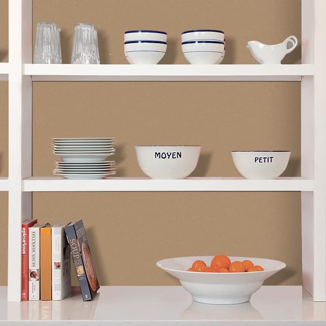 Detalle de Hode Klebefolie Rose Gold Glitzer (40 cm x 3 m) – glänzende, selbstklebende Vinyl-Möbelfolie zum Schutz und Dekor