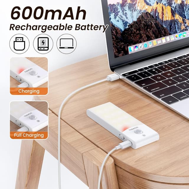 Thumbnail 6 de TNMOO Luz Armario Sensor Movimiento 48LED