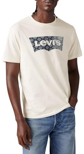 Thumbnail 5 de Levi's Graphic Crewneck tee Camiseta Blanco XS