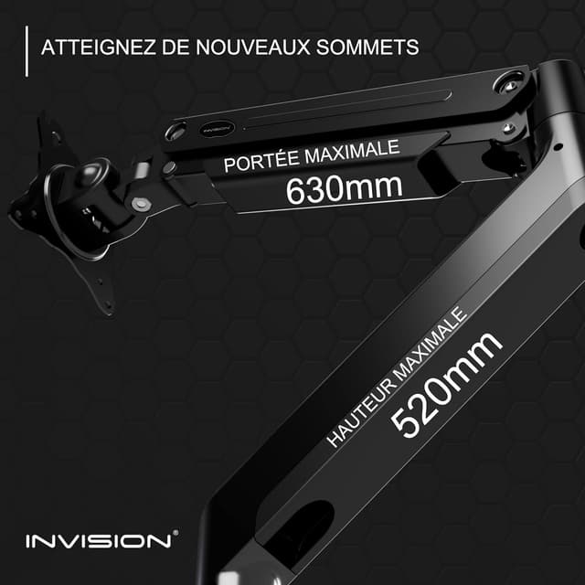 Detalle de Invision MX450 bras écran 2-15 kg VESA