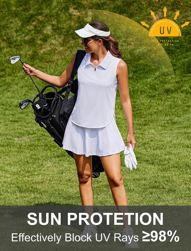 Detalle 2 de Débardeur sport PINSPARK Polo UV UPF 50+