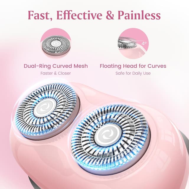 Thumbnail 2 de Brightup Mini Facial Hair Remover for Women Pink