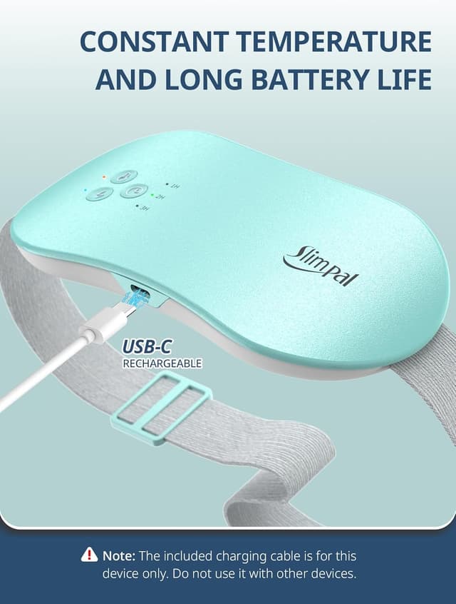 Thumbnail 6 de Slimpal Almohadilla Térmica Menstrual Portátil 3 Ajustes ♨