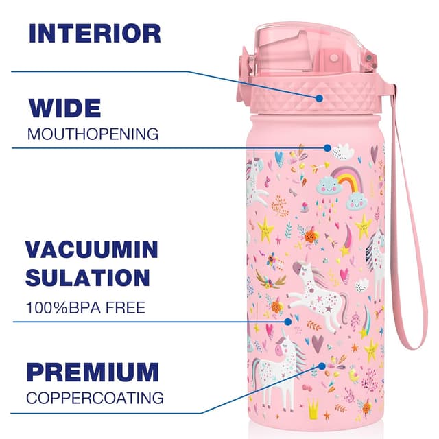 Detalle 2 de GOPPUS Trinkflasche Kinder 550 ml