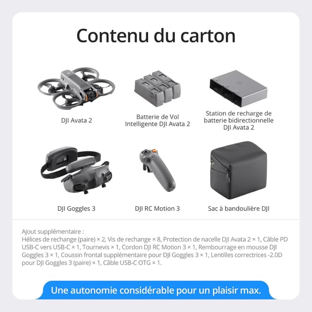 Thumbnail 6 de DJI Avata 2 Bundle (3 batteries)