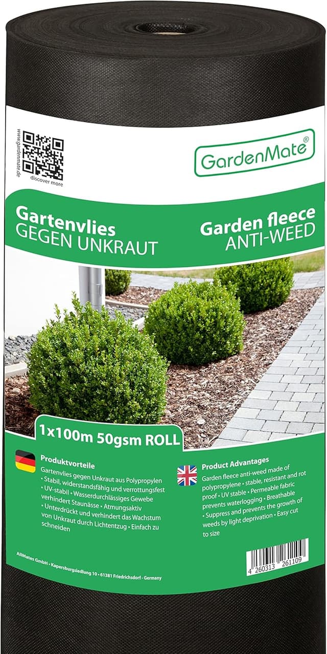 Detalle de GardenMate toile anti-mauvaises herbes 100 m