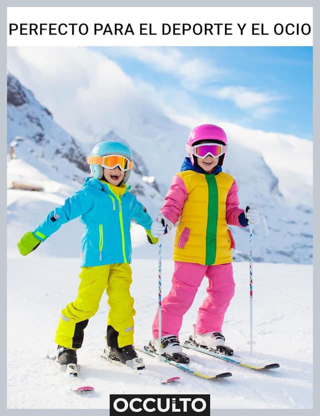 Thumbnail 5 de Occulto Charlie calcetines de esquí 2 pares niños y niñas