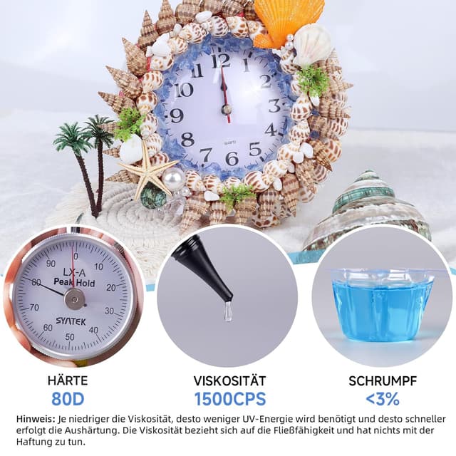 Detalle de LET’S RESIN UV Resin Set 30 g