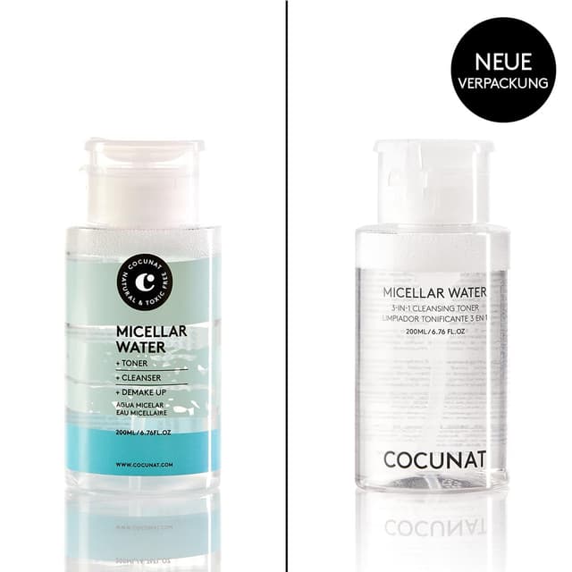 Detalle 2 de COCUNAT 3-in-1 Mizellenwasser 200 ml