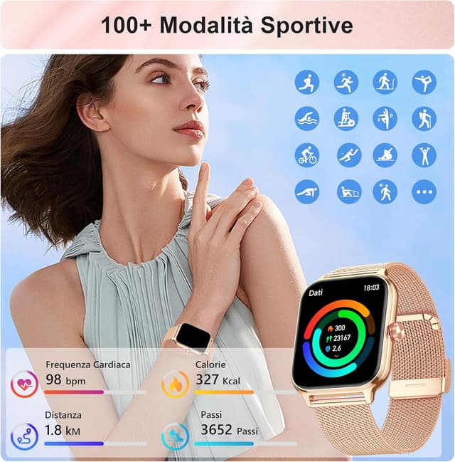 Thumbnail 3 de LODIMEKE Smartwatch 1.96''