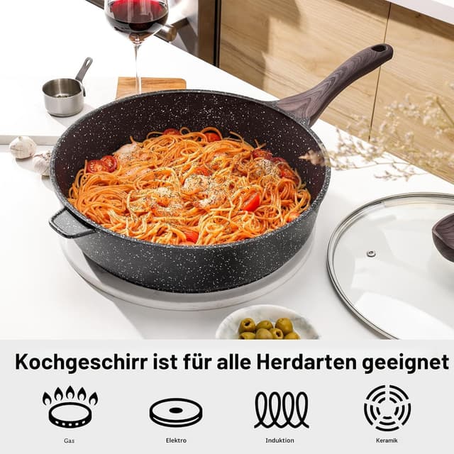 Detalle de Kordisen Antihaft Bratpfanne 30 cm