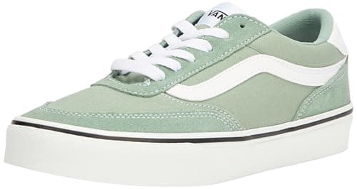 Detalle de Vans Brooklyn LS Suede Canvas Iceberg Green 36 EU