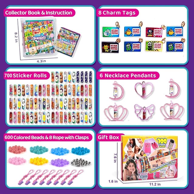 Thumbnail 1 de Goorder Bracelet Making Kit 700 Pcs