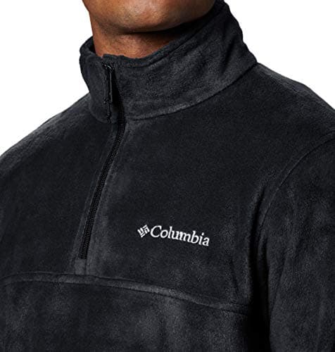 Detalle de Columbia Steens Mountain chaqueta polar media cremallera para hombre