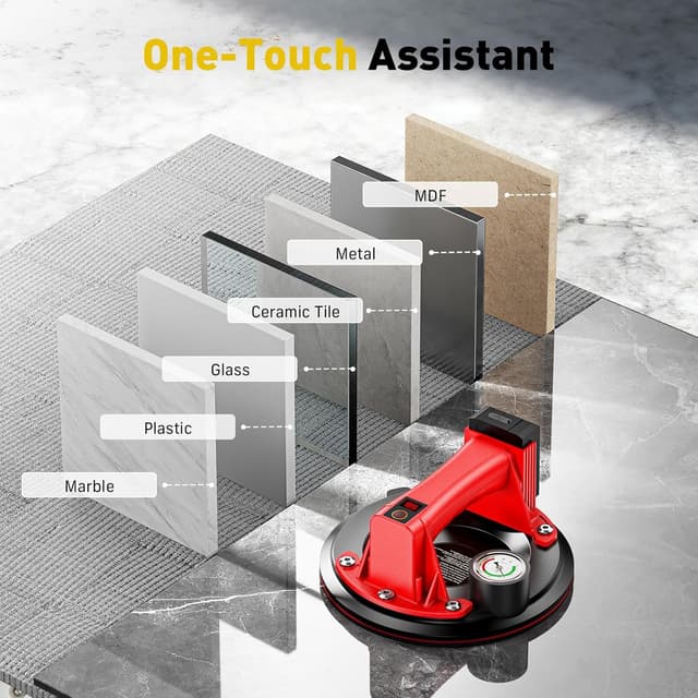 Thumbnail 6 de Avhrit Electric Glass Suction Cup 270kg